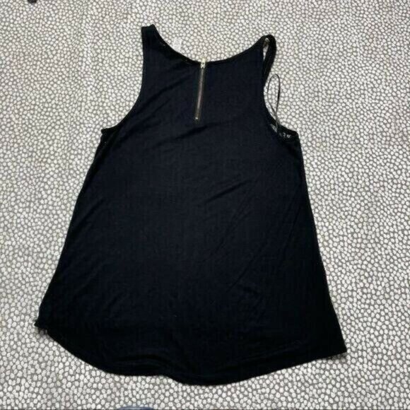 Ambiance Apparel Black Lace Sleeveless Top Size S - Picture 5 of 7